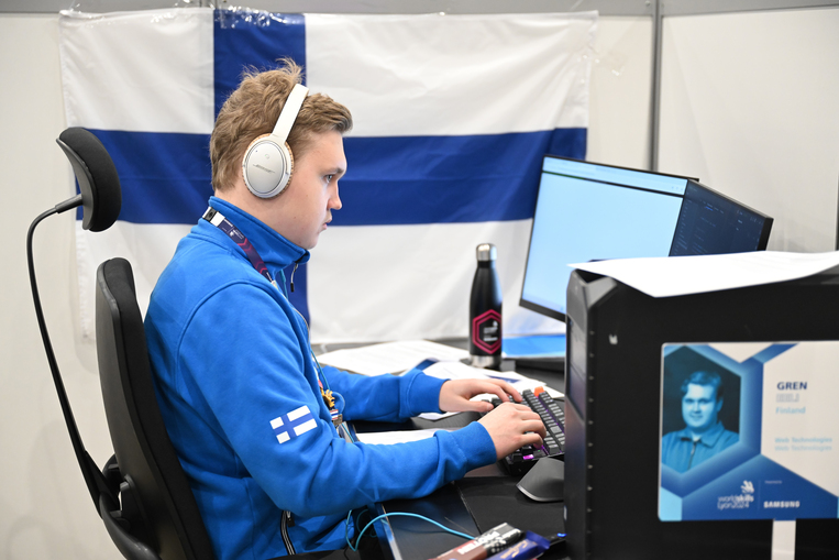 Eeli Grénille kunniamaininta WorldSkills-kilpailussa